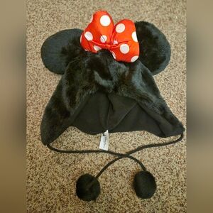 Disney Minnie Mouse Adult Hoodie Hat